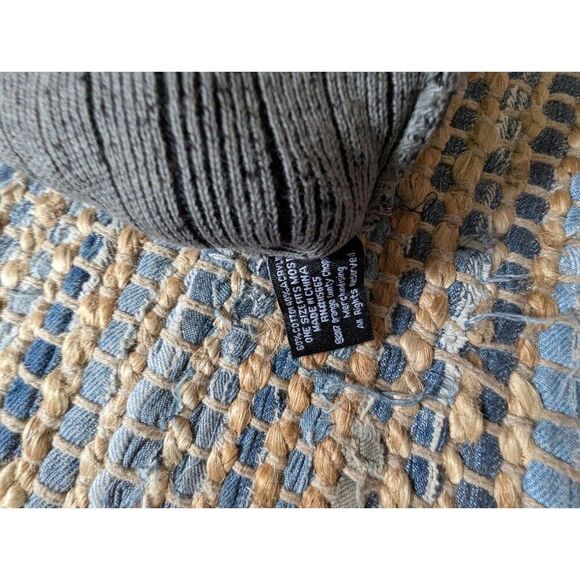 Vtg Orange County Choppers Grey Beanie One Size Fits Most Y2K Retro Lightweight - Picture 4 of 7